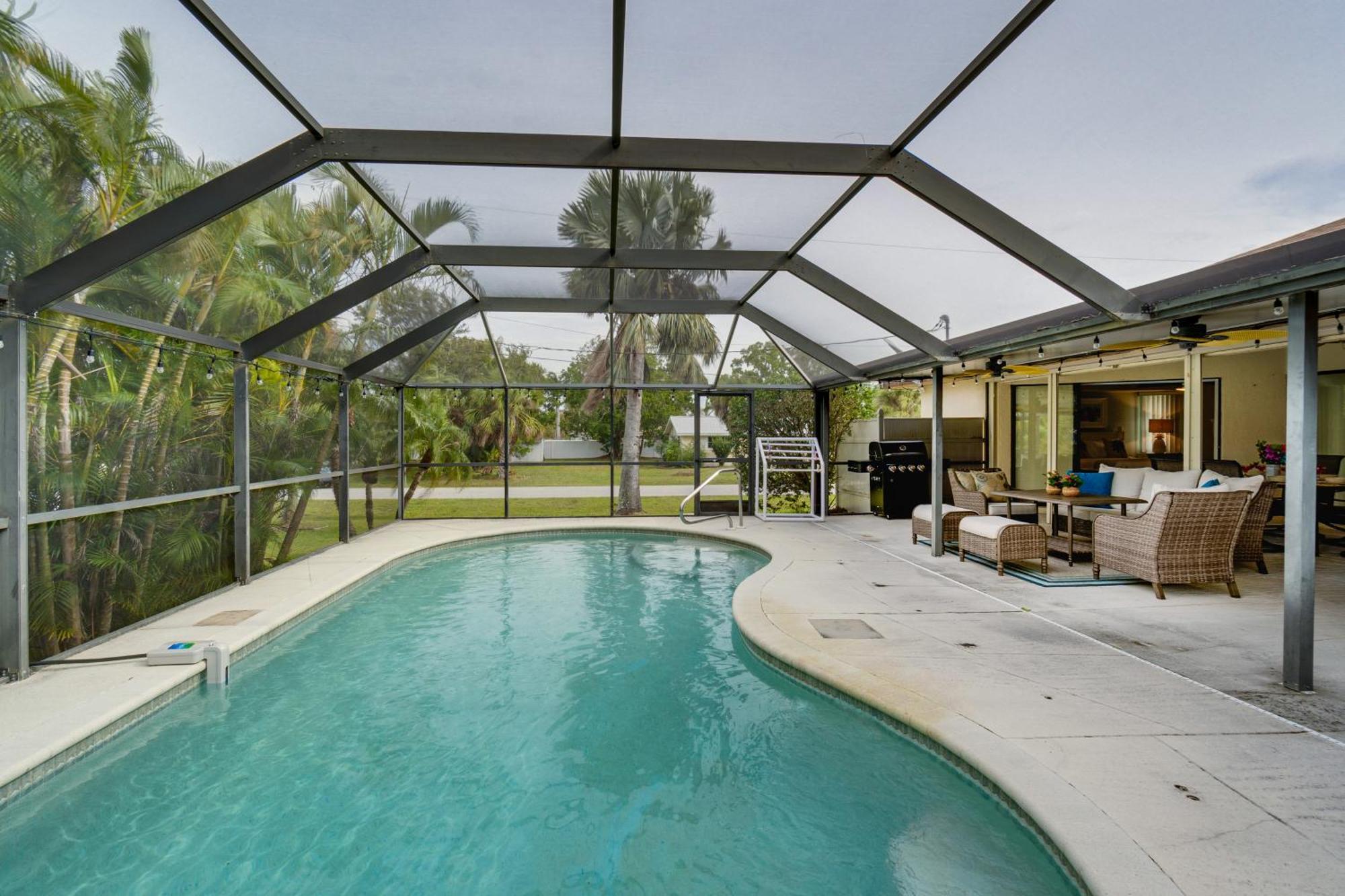 Punta Gorda Vacation Rental With Heated Pool And Lanai Exterior photo