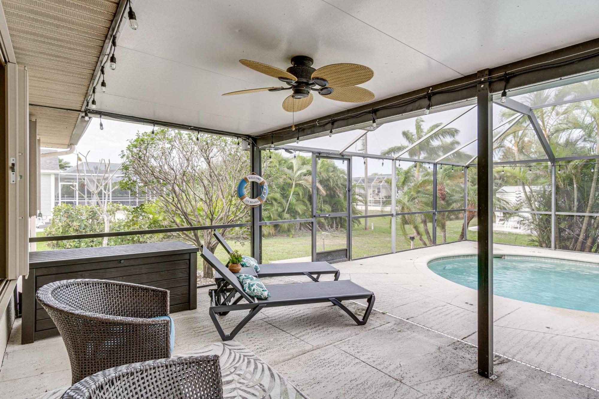 Punta Gorda Vacation Rental With Heated Pool And Lanai Exterior photo